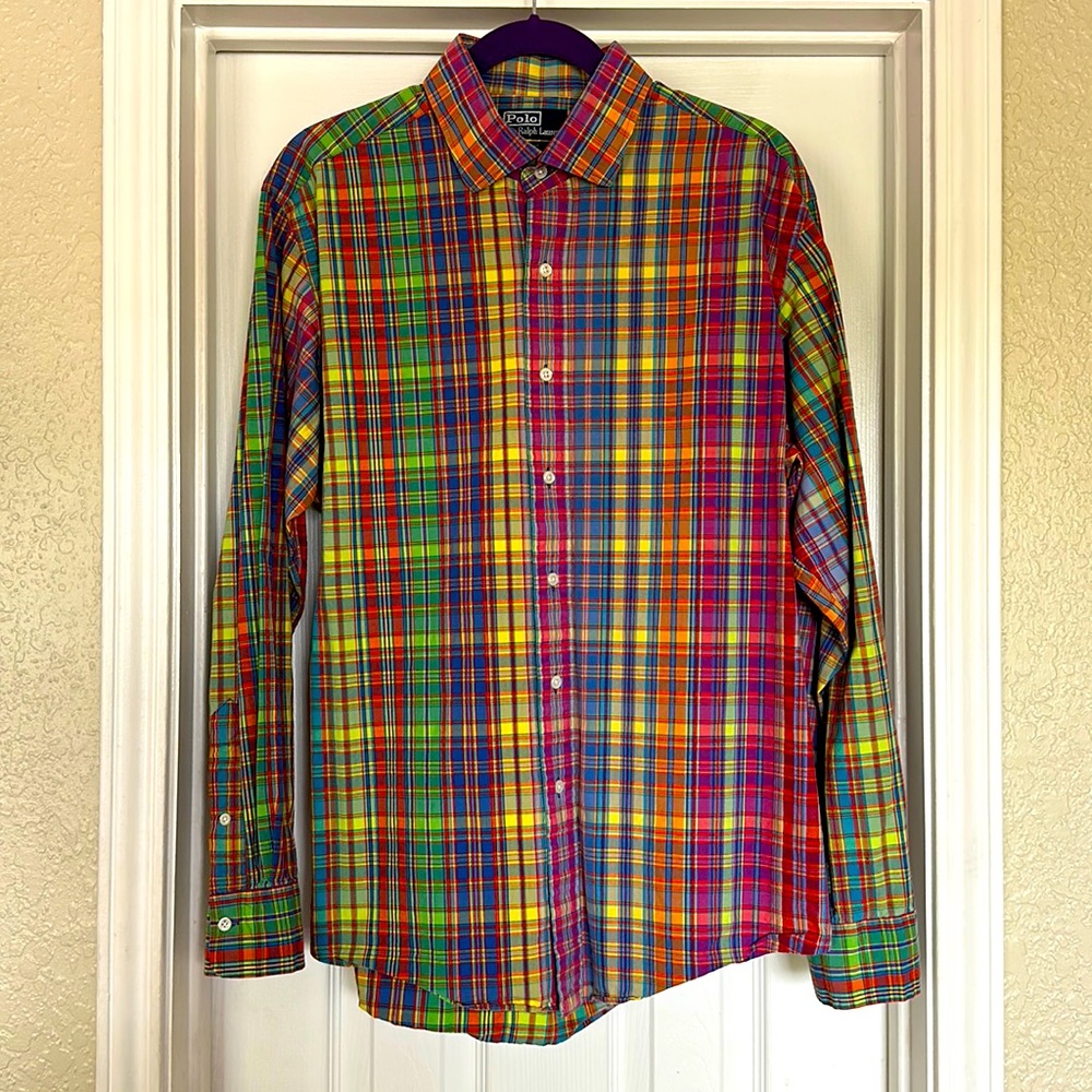 Ralph Lauren Colorful Plaid Shirt